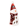 Georgia Bulldogs Statue 8 Inch LED Snowman - Evergreen Enterprises