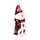 Ohio State Buckeyes Statue 8 Inch LED Snowman - Evergreen Enterprises
