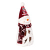 Wisconsin Badgers Statue 8 Inch LED Snowman - Evergreen Enterprises