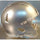Helmet Riddell Blank Replica Mini Speed Style Extra Bright Silver - Riddell