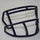 Face Mask Riddell Replica Mini Speed Style Purple - Riddell