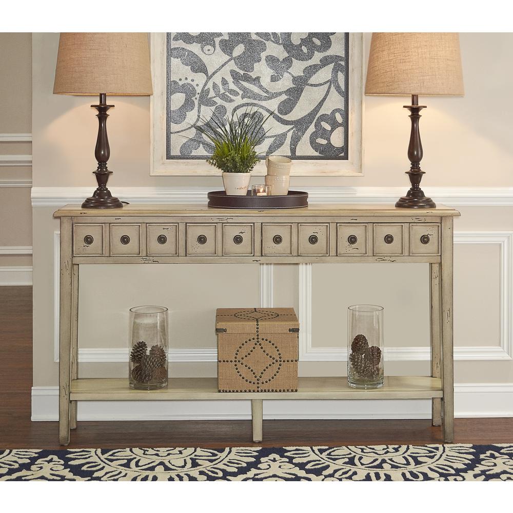 Sadie Cream Long Console - Powell