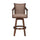Brandon Warm Cherry Swivel Bar Stool - Powell
