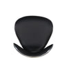 Chrome and Black PU Barstool - Powell
