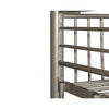 Heavy Metal Pewter Twin Over Twin Bunk Bed - Powell