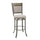 Franklin Swivel Barstool, Pewter - Powell