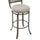 Franklin Swivel Barstool, Pewter - Powell