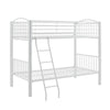 Heavy Metal Twin Twin White Bunk Bed - Powell