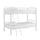 Heavy Metal Twin Twin White Bunk Bed - Powell