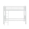 Heavy Metal Twin Twin White Bunk Bed - Powell