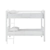 Heavy Metal Twin Twin White Bunk Bed - Powell