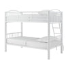 Heavy Metal Twin Twin White Bunk Bed - Powell