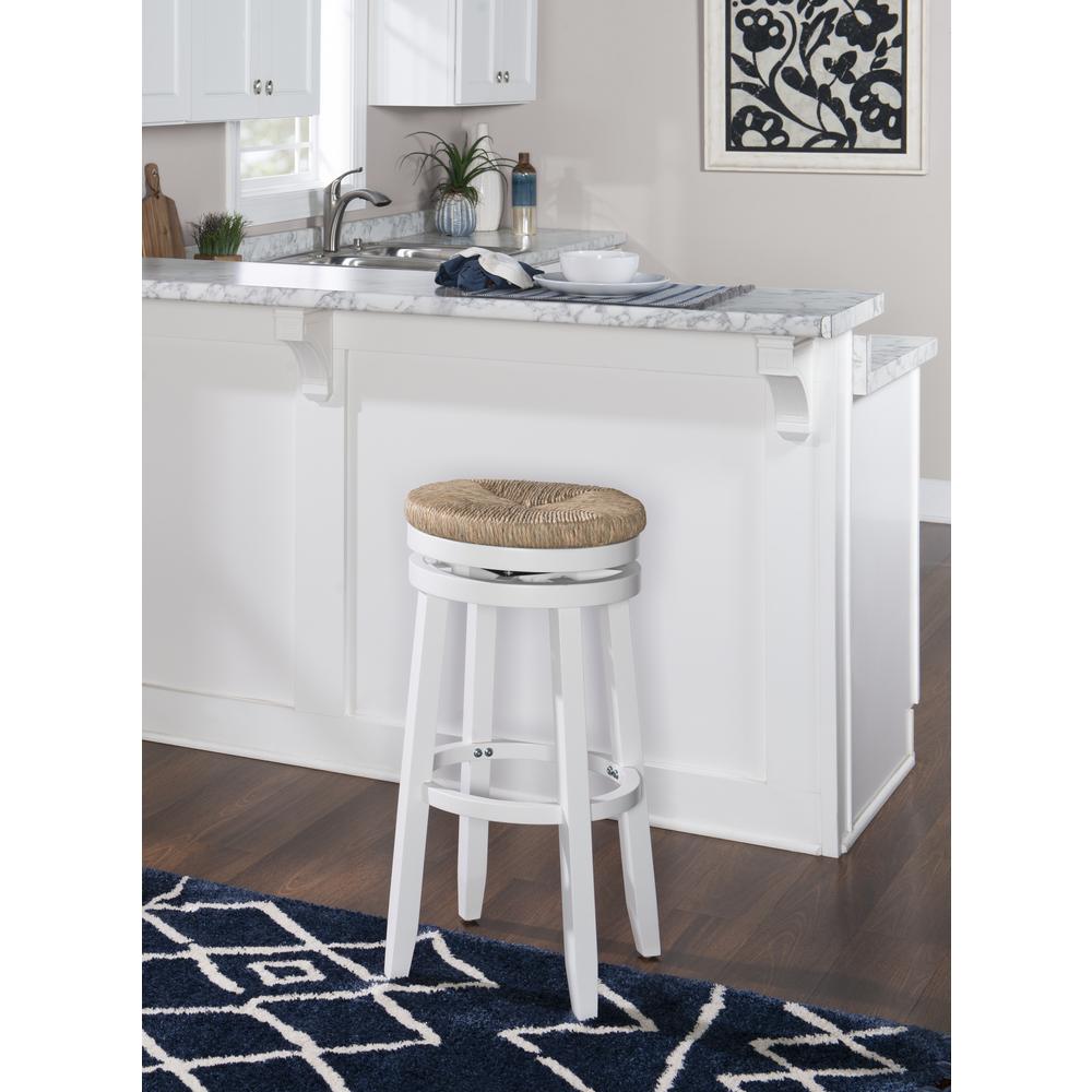 Morgan Barstool White - Powell