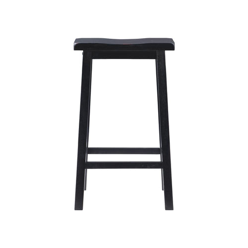 Antique Black with Sand Through Terra Cotta Bar Stool - Powell