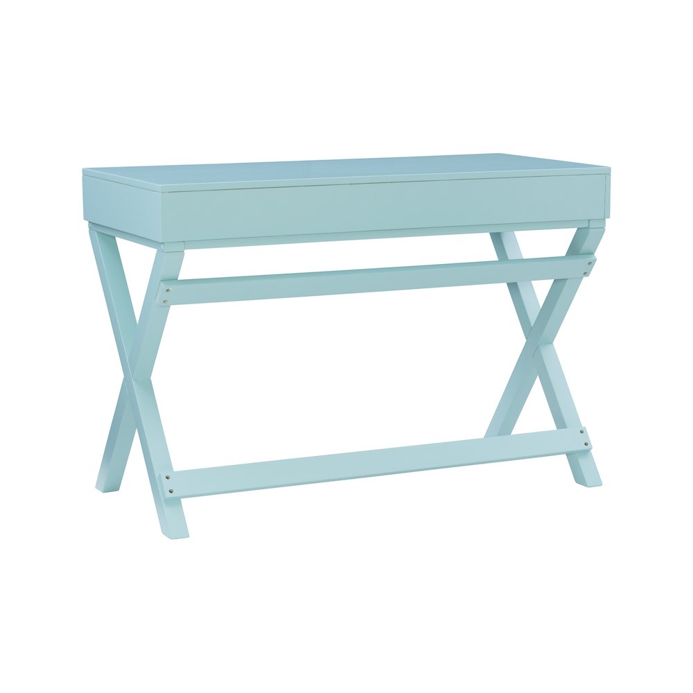 Peggy Blue Writing Desk - Linon