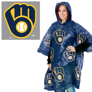 Milwaukee Brewers Rain Poncho Special Order - WinCraft