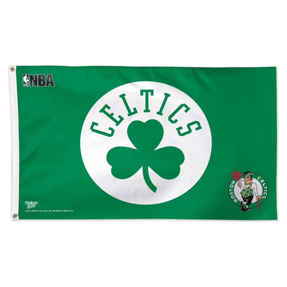 Boston Celtics Flag 3x5 Deluxe Style - WinCraft