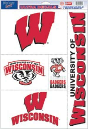 Wisconsin Badgers Decal 11x17 Ultra - WinCraft