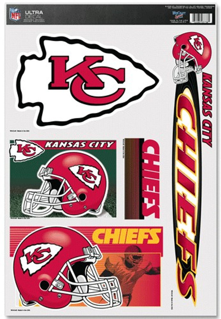 Kansas City Chiefs Decal 11x17 Ultra - WinCraft