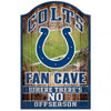 Indianapolis Colts Sign 11x17 Wood Fan Cave Design - WinCraft