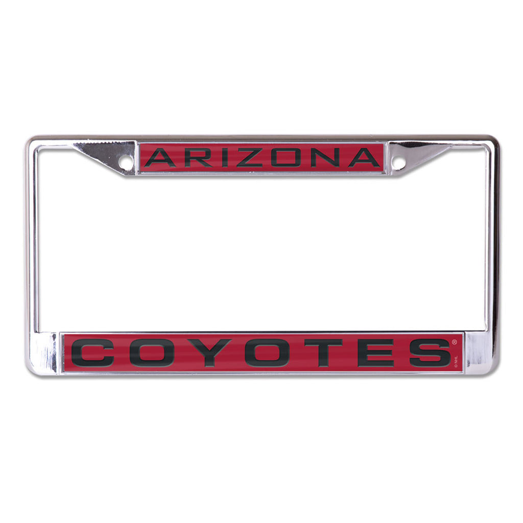 Arizona Coyotes License Plate Frame - Inlaid - Special Order - Wincraft