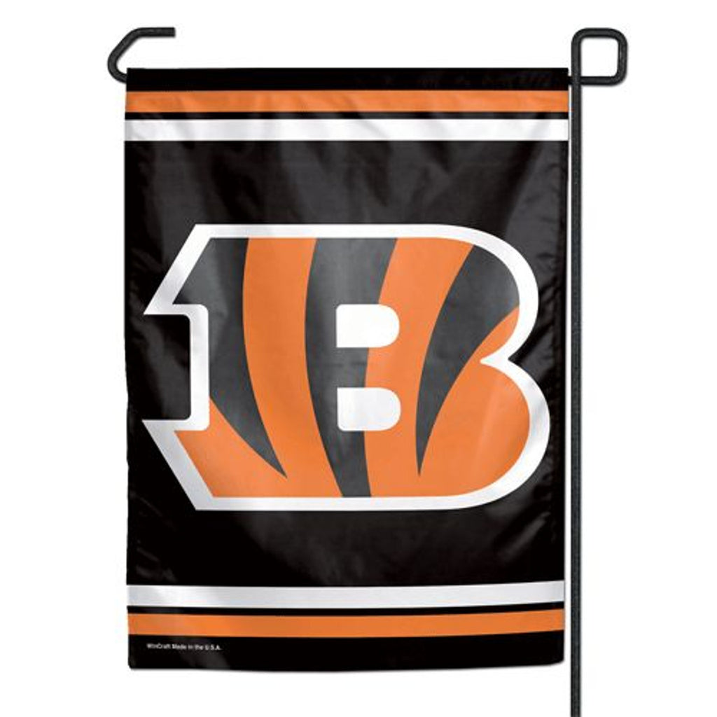Cincinnati Bengals Flag 12x18 Garden Style 2 Sided - WinCraft