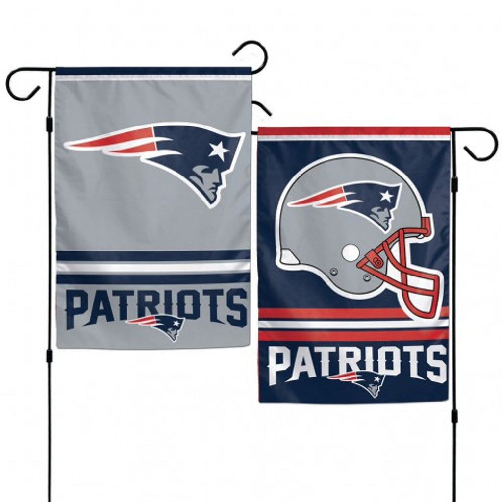 New England Patriots Flag 12x18 Garden Style 2 Sided - WinCraft