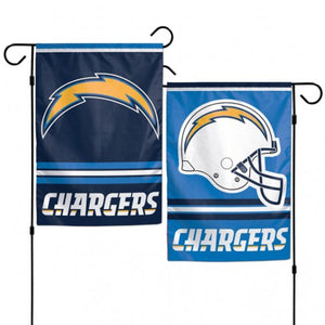 Los Angeles Chargers Flag 12x18 Garden Style 2 Sided - WinCraft