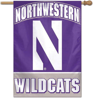 Northwestern Wildcats Banner 28x40 Vertical Special Order - WinCraft