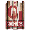 Oklahoma Sooners Sign 11x17 Wood Fence Style - WinCraft