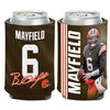 Cleveland Browns Can Cooler 12oz Baker Mayfield Design - WinCraft