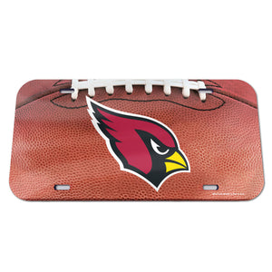 Arizona Cardinals License Plate - Crystal Mirror - Football - WinCraft