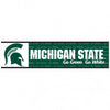 Michigan State Spartans Bumper Sticker - WinCraft