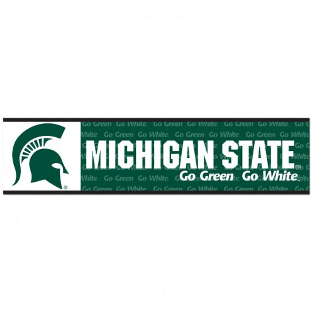 Michigan State Spartans Bumper Sticker - WinCraft
