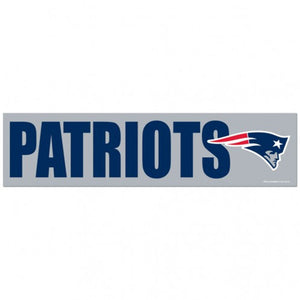 New England Patriots Decal Bumper Sticker - WinCraft