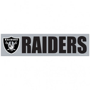 Las Vegas Raiders Decal Bumper Sticker - WinCraft