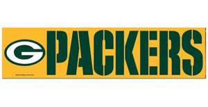 Green Bay Packers Decal Bumper Sticker - WinCraft