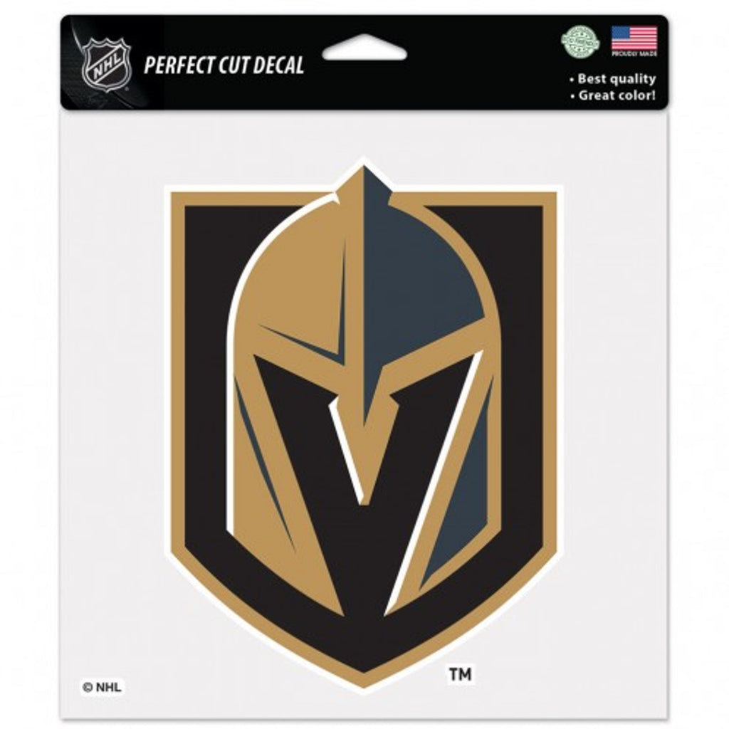 Vegas Golden Knights Decal 8x8 Perfect Cut Color - WinCraft