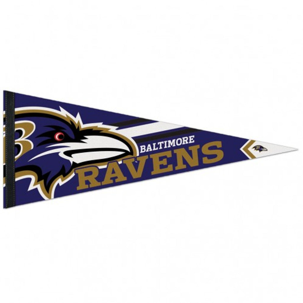 Baltimore Ravens Pennant 12x30 Premium Style - WinCraft