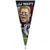 Houston Texans Pennant 12x30 Premium Style J.J. Watt Caricature Design CO - WinCraft