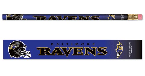 Baltimore Ravens Pencil 6 Pack - WinCraft