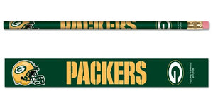 Green Bay Packers Pencil 6 Pack - WinCraft
