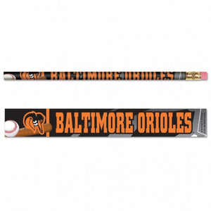 Baltimore Orioles Pencil 6 Pack - Special Order - WinCraft