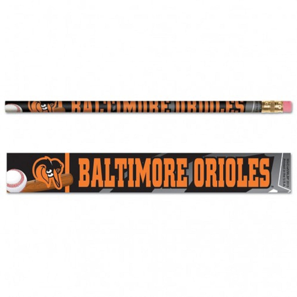 Baltimore Orioles Pencil 6 Pack - Special Order - WinCraft