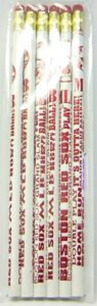 Boston Red Sox Pencil 6 Pack - WinCraft