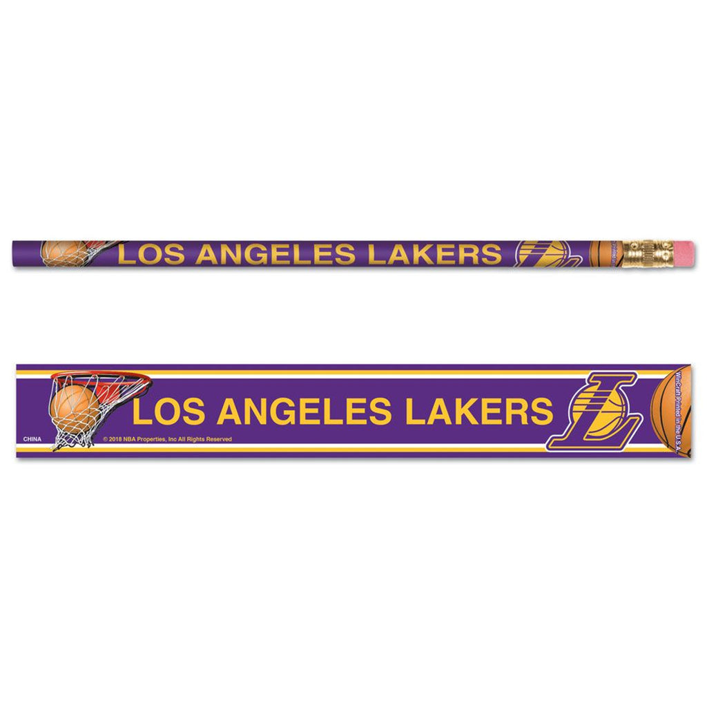 Los Angeles Lakers Pencil 6 Pack - WinCraft