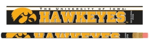 Iowa Hawkeyes Pencil 6 Pack - WinCraft