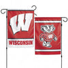 Wisconsin Badgers Flag 12x18 Garden Style 2 Sided - WinCraft