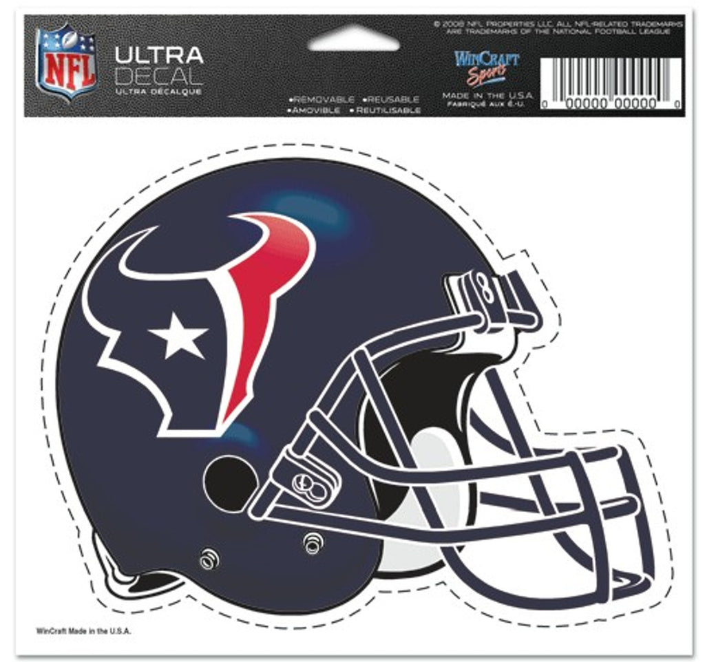 Houston Texans Decal 5x6 Ultra Color - WinCraft