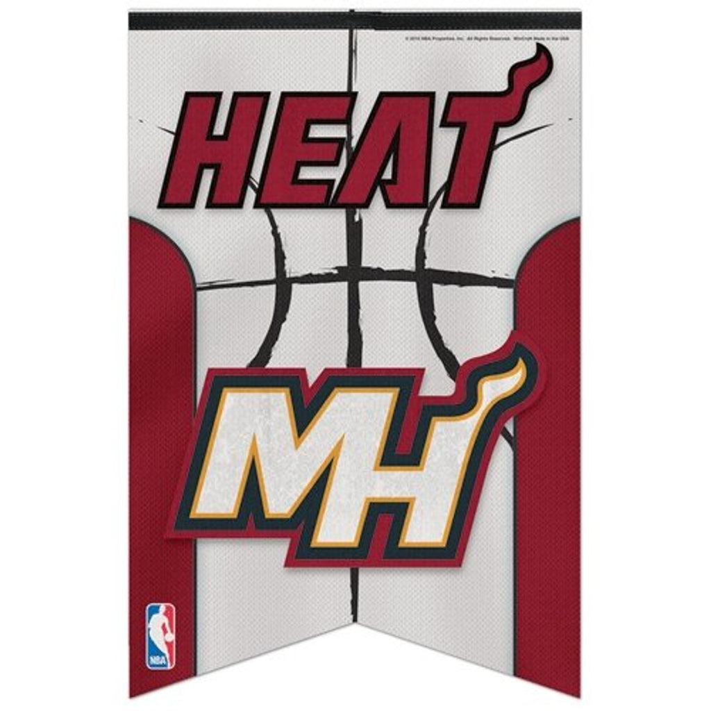 Miami Heat Banner 17x26 Pennant Style Premium Felt - WinCraft